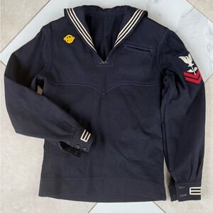 Vintage US Navy Crackerjack uniform by naval clothing factory WWII